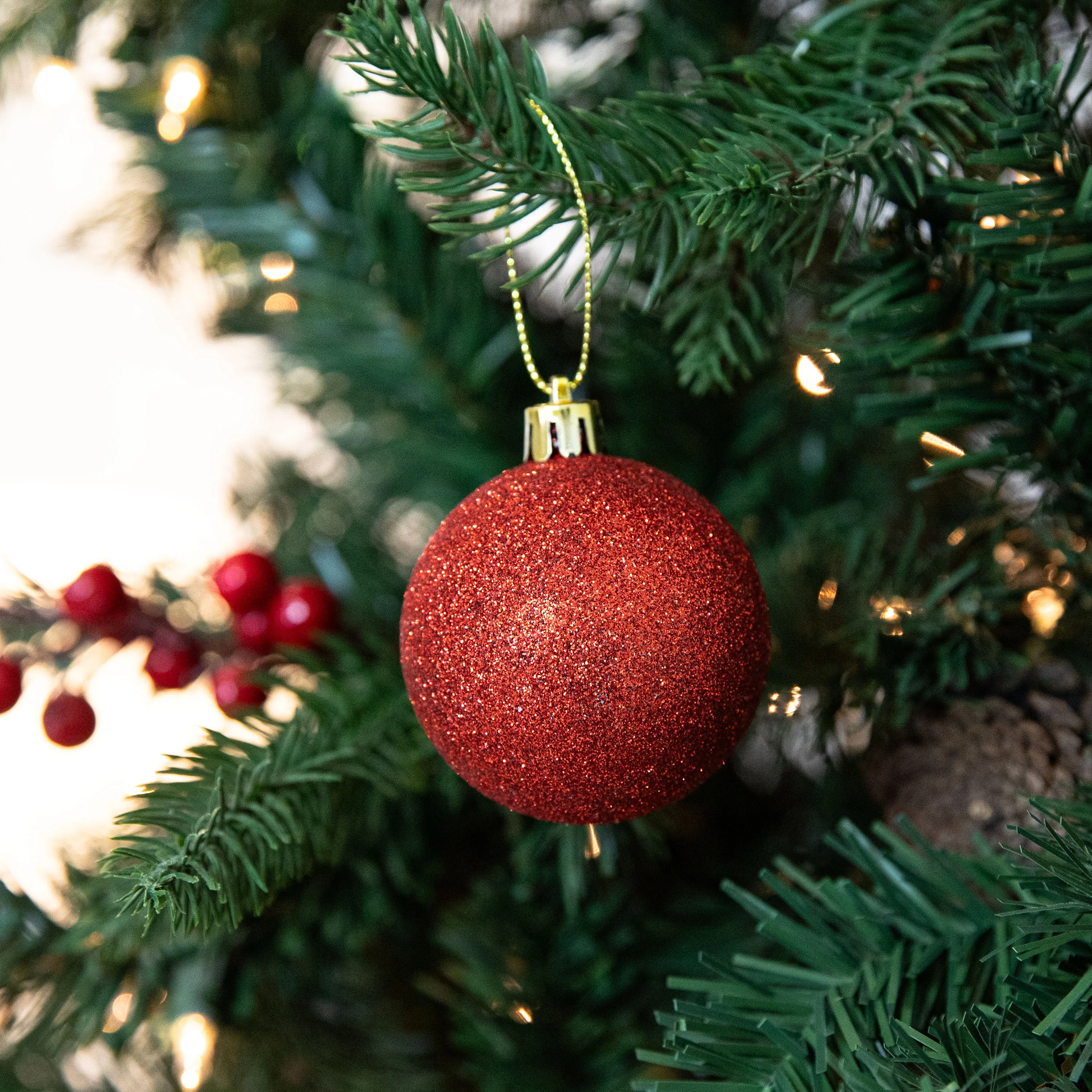 Sunnydaze Merry Medley 24pc Christmas Ornament Balls