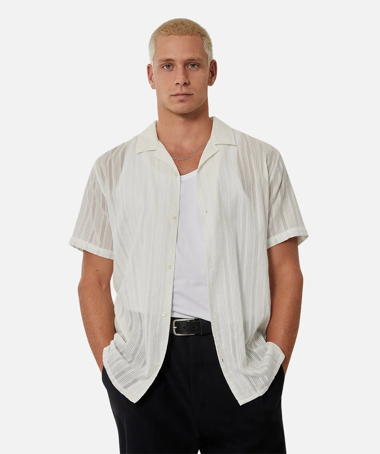 The Aegean Ss Shirt - Cream