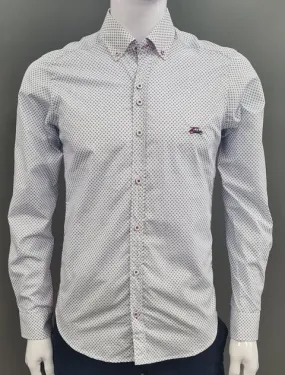 The Surf Car Roma Casual Shirt 9050 - White/Blue