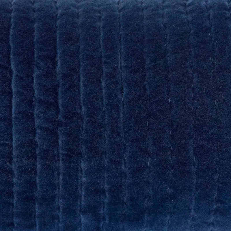 Velvet Indigo Kidney Pillow by John Robshaw