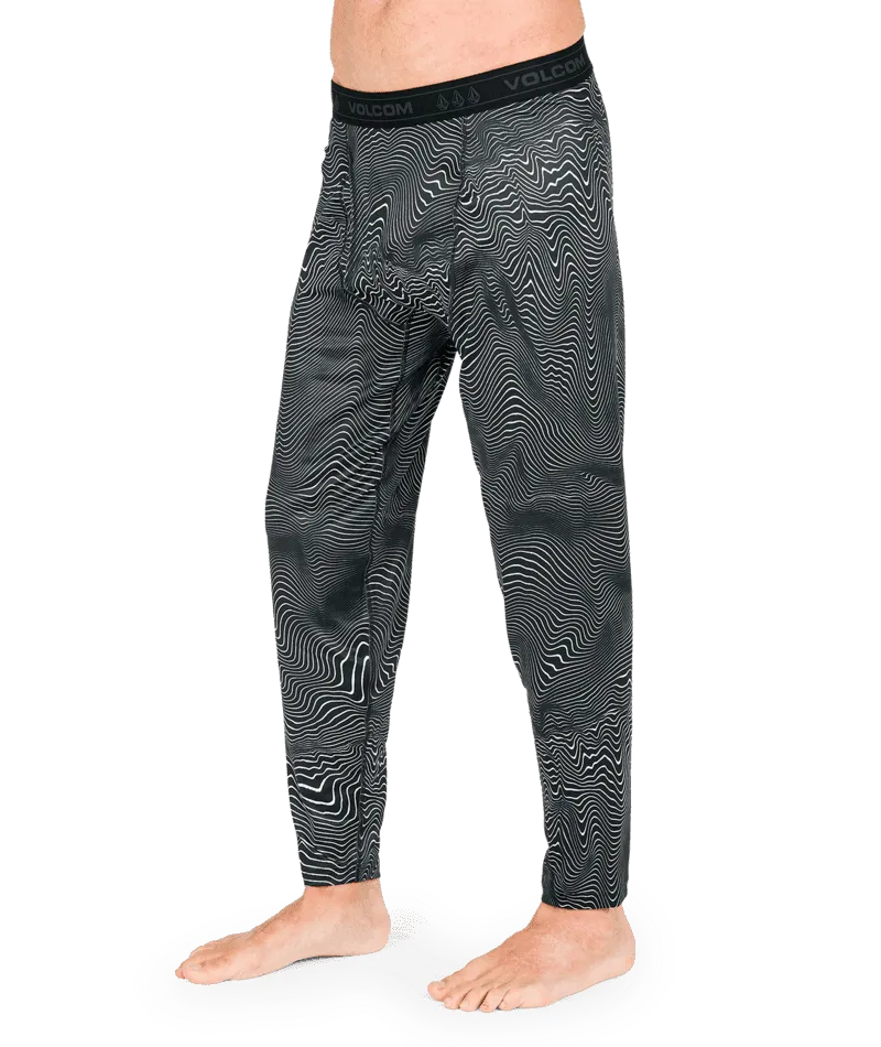 VOLCOM V-Science Base Layer Pants Black Print