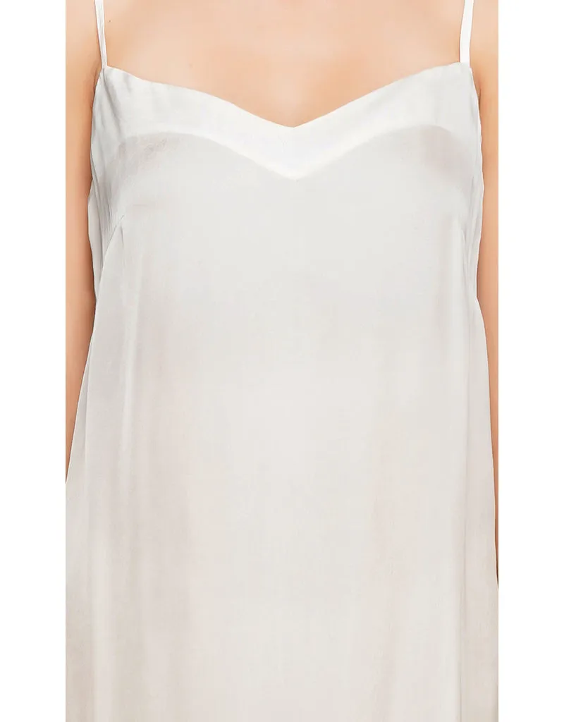 White Cupro Slip