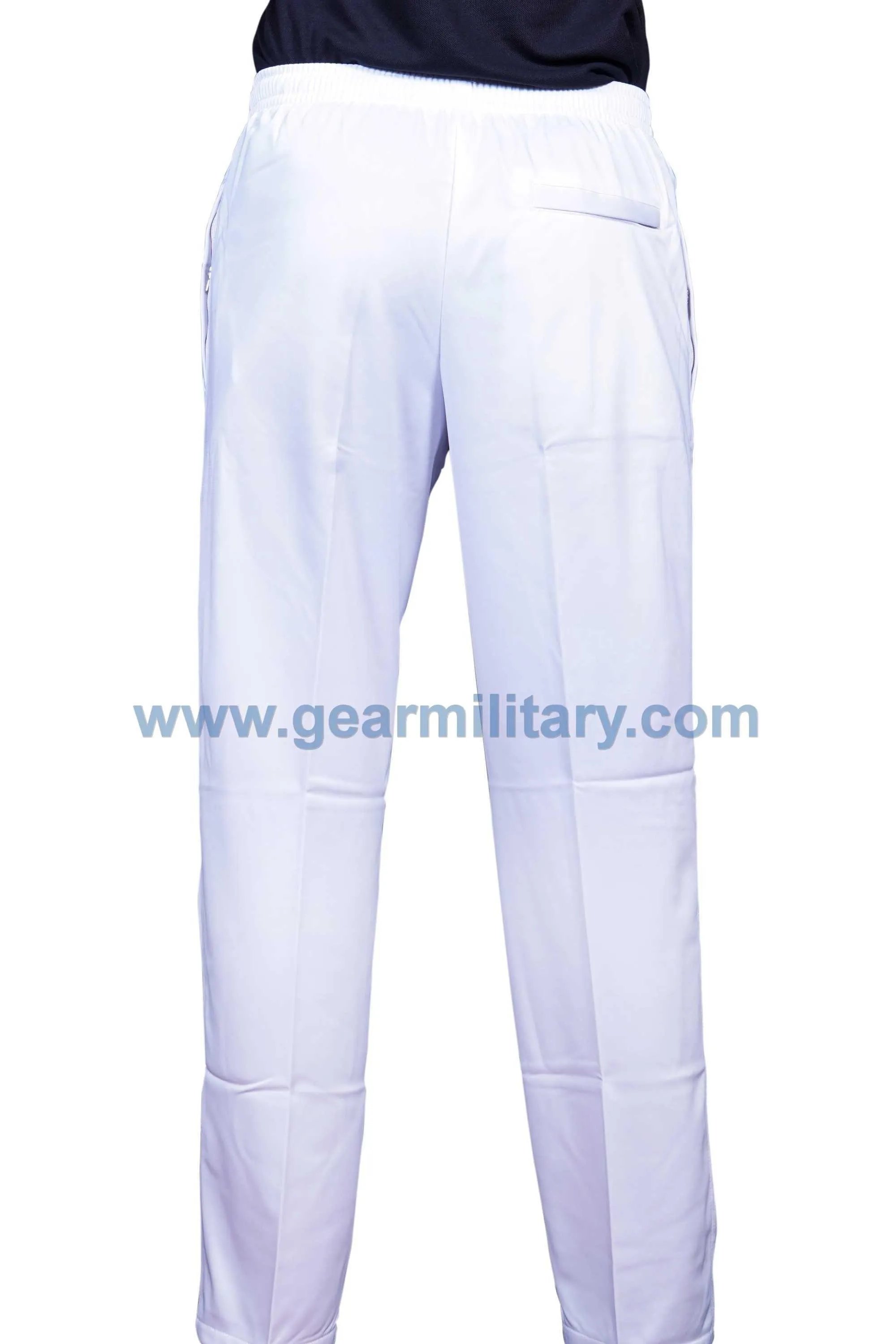 White Track Pant