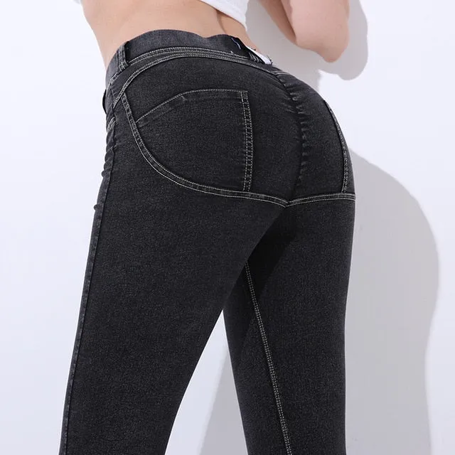 Women Sexy Hip Push Up Fitness Leggings Pants