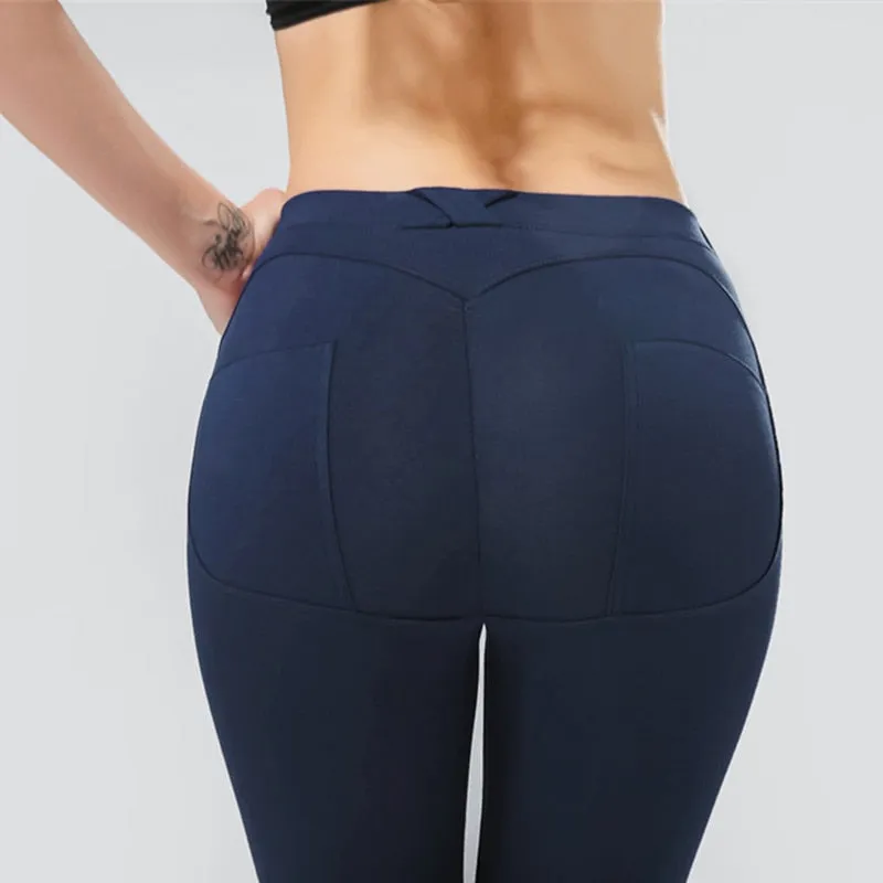 Women Sexy Hip Push Up Fitness Leggings Pants