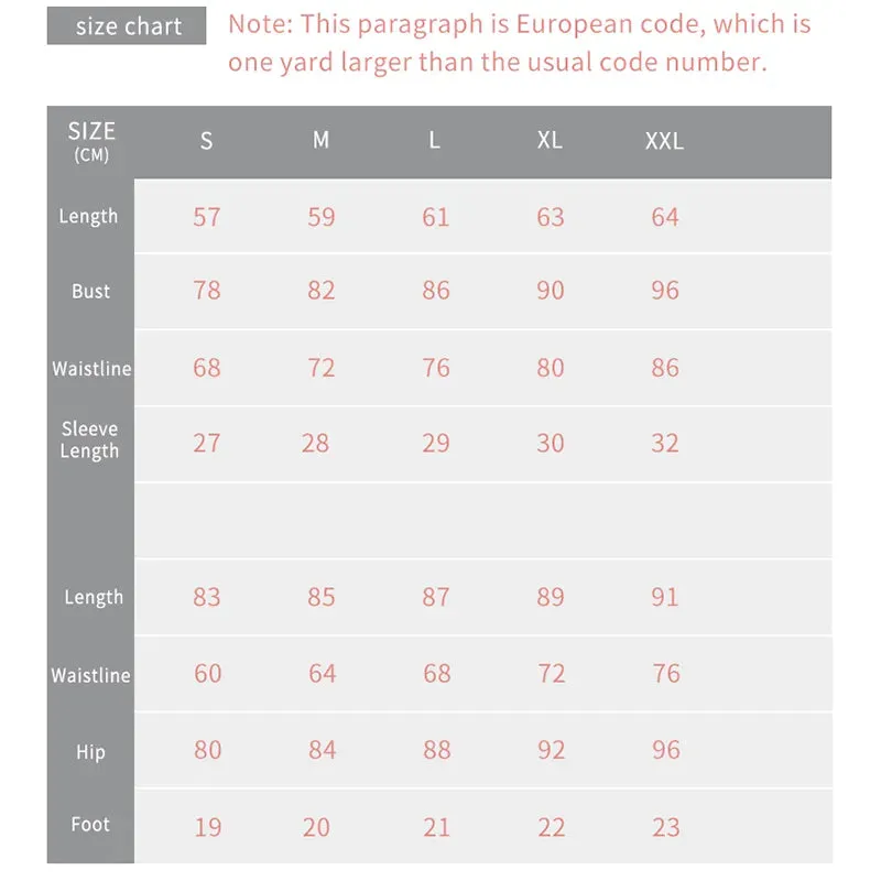Women Short-sleeved long Pants Sportswear