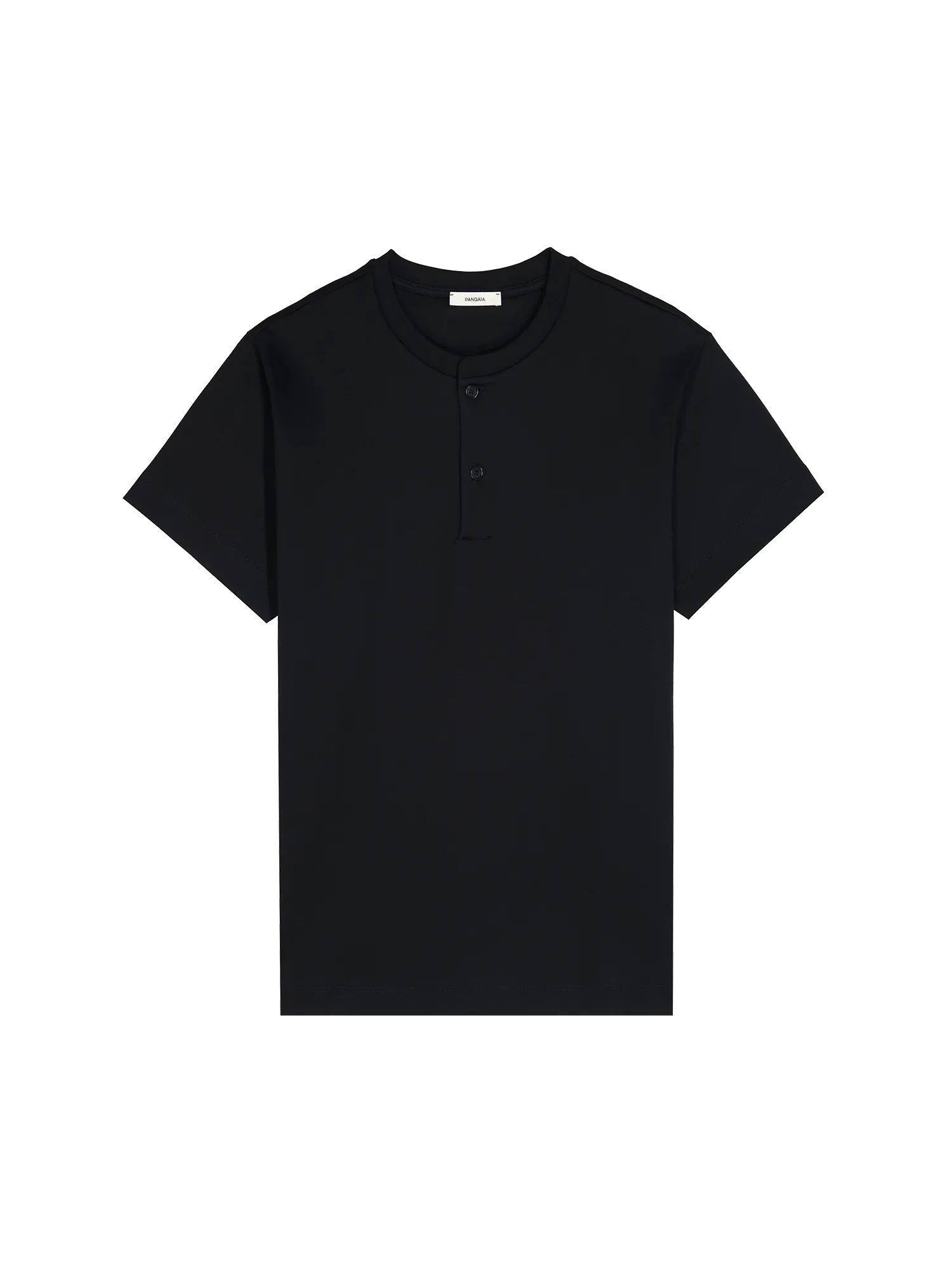 Womens DNA Henley T-Shirt—black
