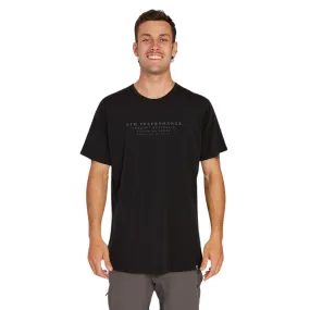 XTM Torquay Merino Wool Mens Big And Tall T-Shirt Black Sizes 2XL - 6XL