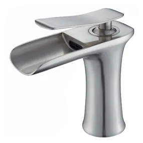 ZL10129B1-BN Legion Furniture Single Hole Single Handle Bathroom Faucet with Drain Assembly